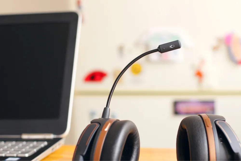 Photo of a headset